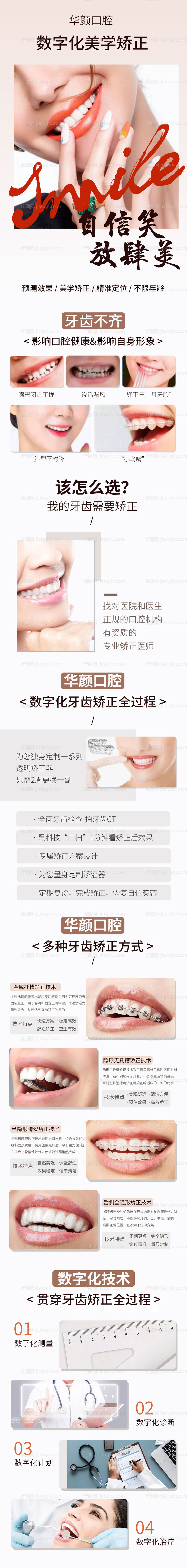 牙矫正电商详情页-源文件