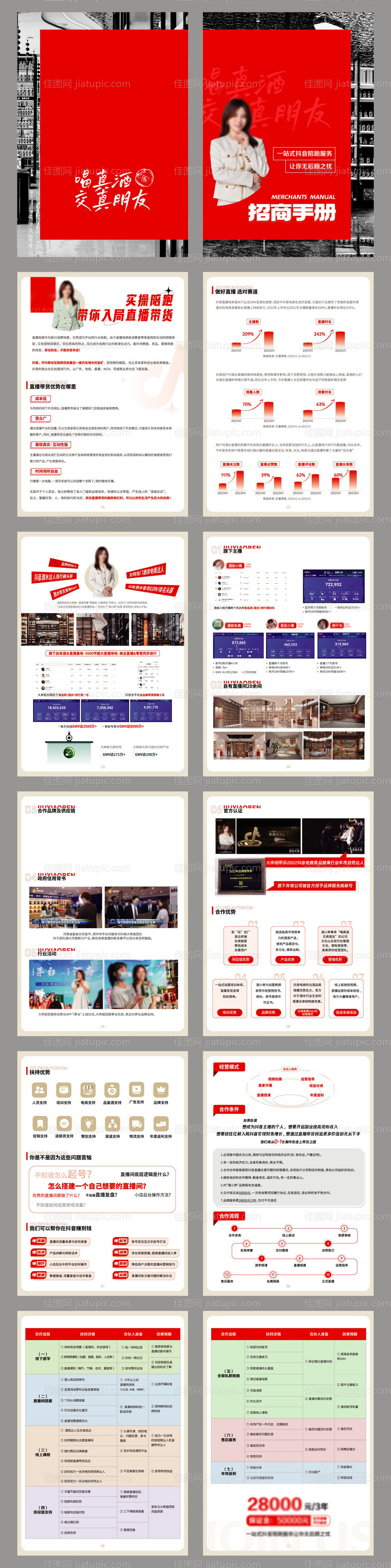 白酒招商画册-源文件