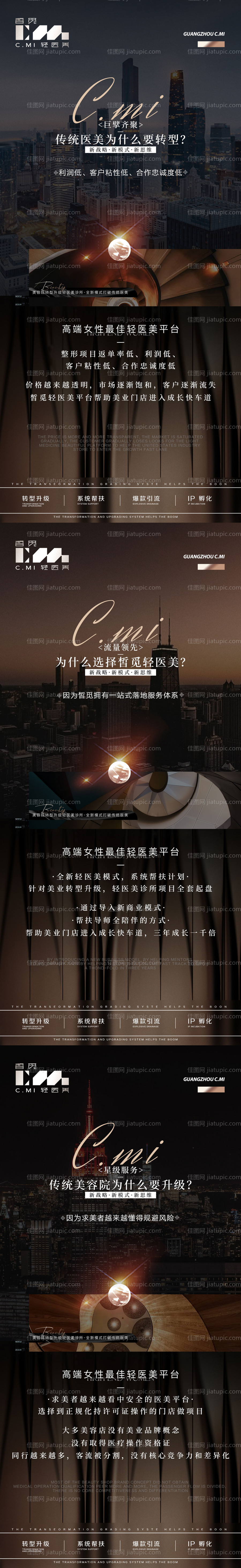 轻医美招商活动海报-源文件