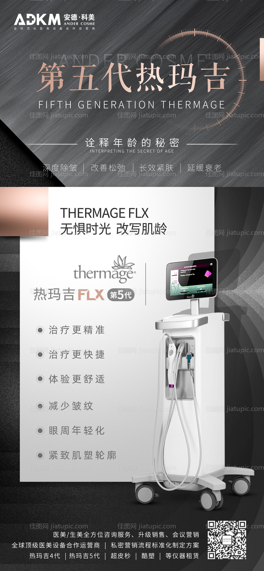 医美热玛吉仪器海报-源文件