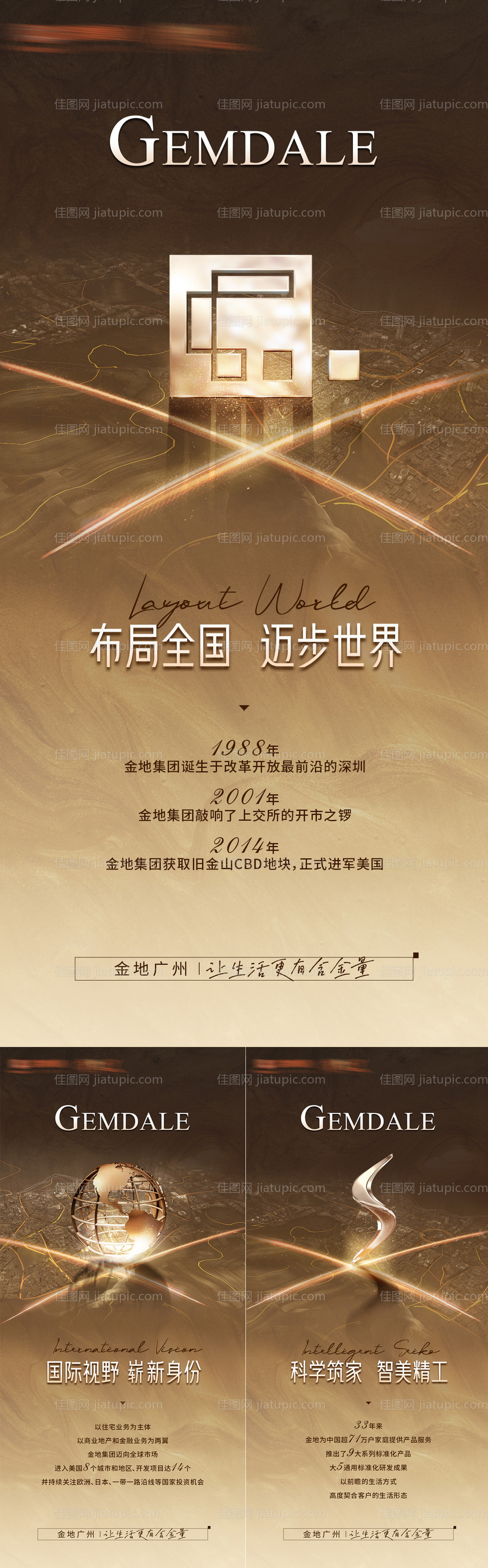 品牌国际高端海报-源文件