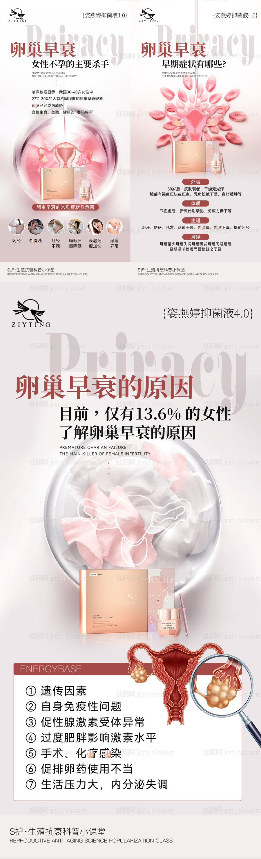 女性私护保养海报（TIF用PS打开）-源文件