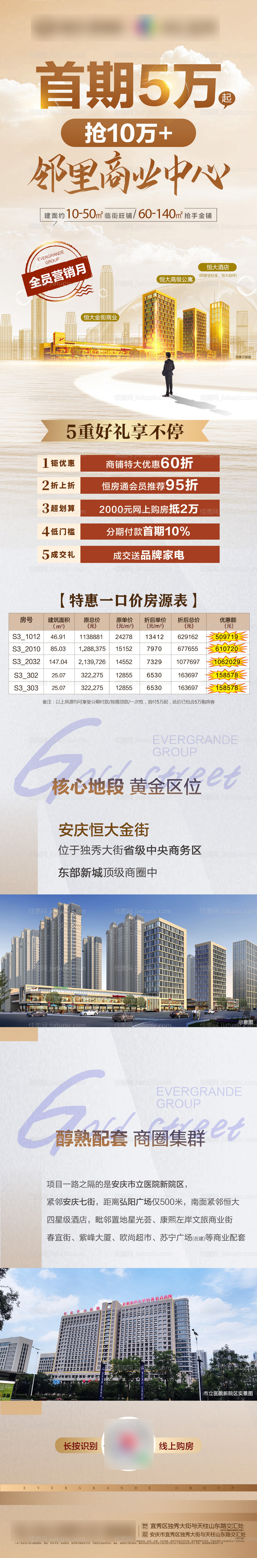 商业活动公众号长图海报-源文件