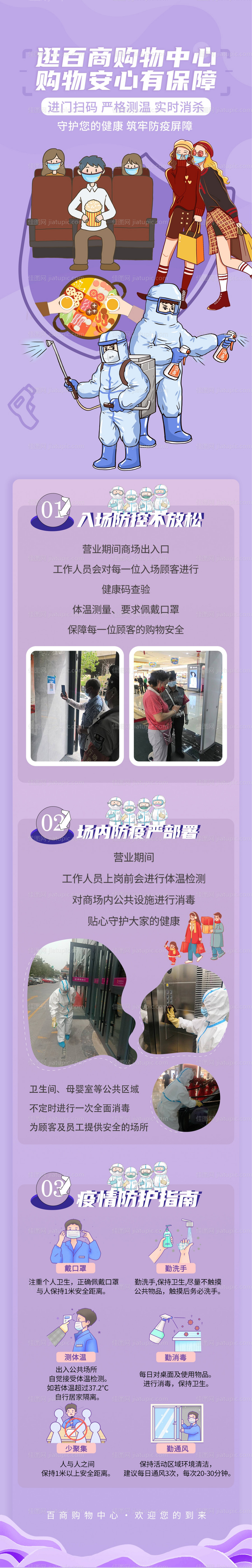 商场防疫长图-源文件