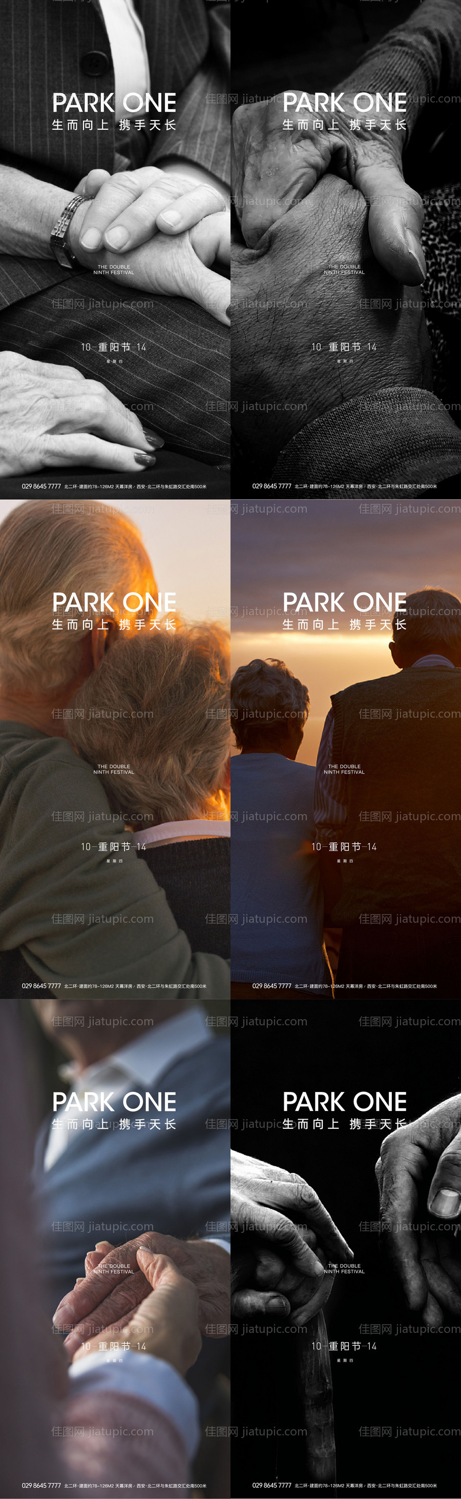 重阳节节日移动端海报-源文件