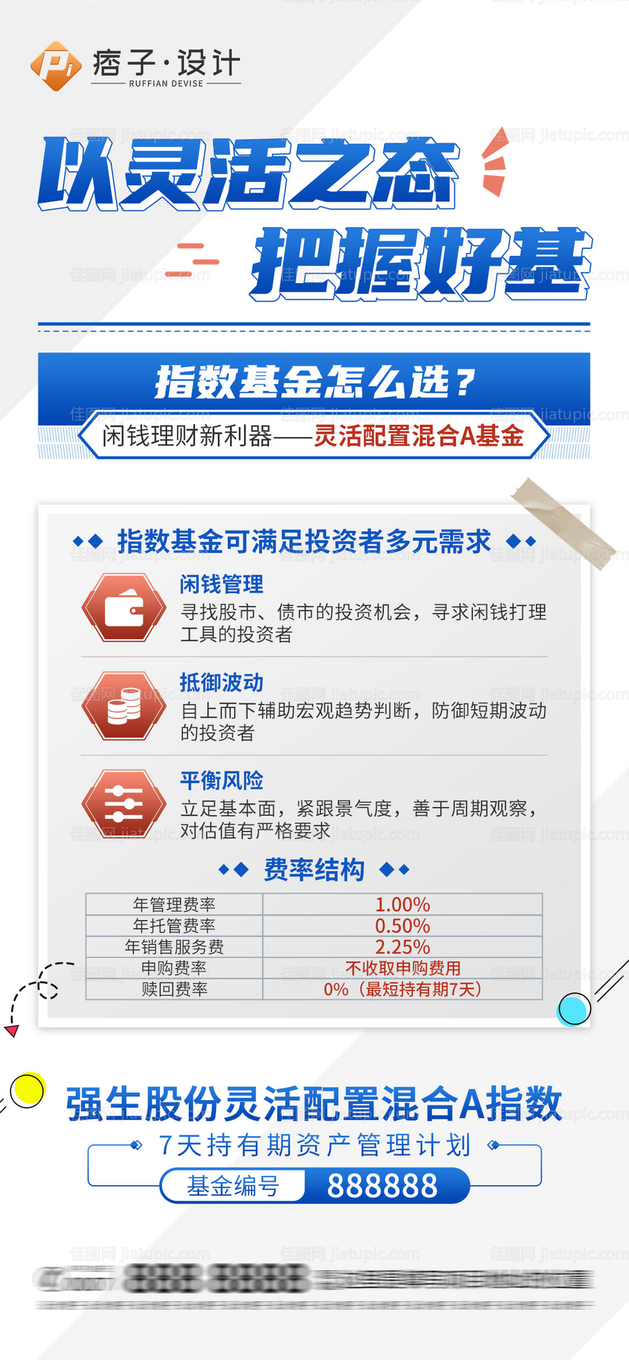 基金创意海报-源文件