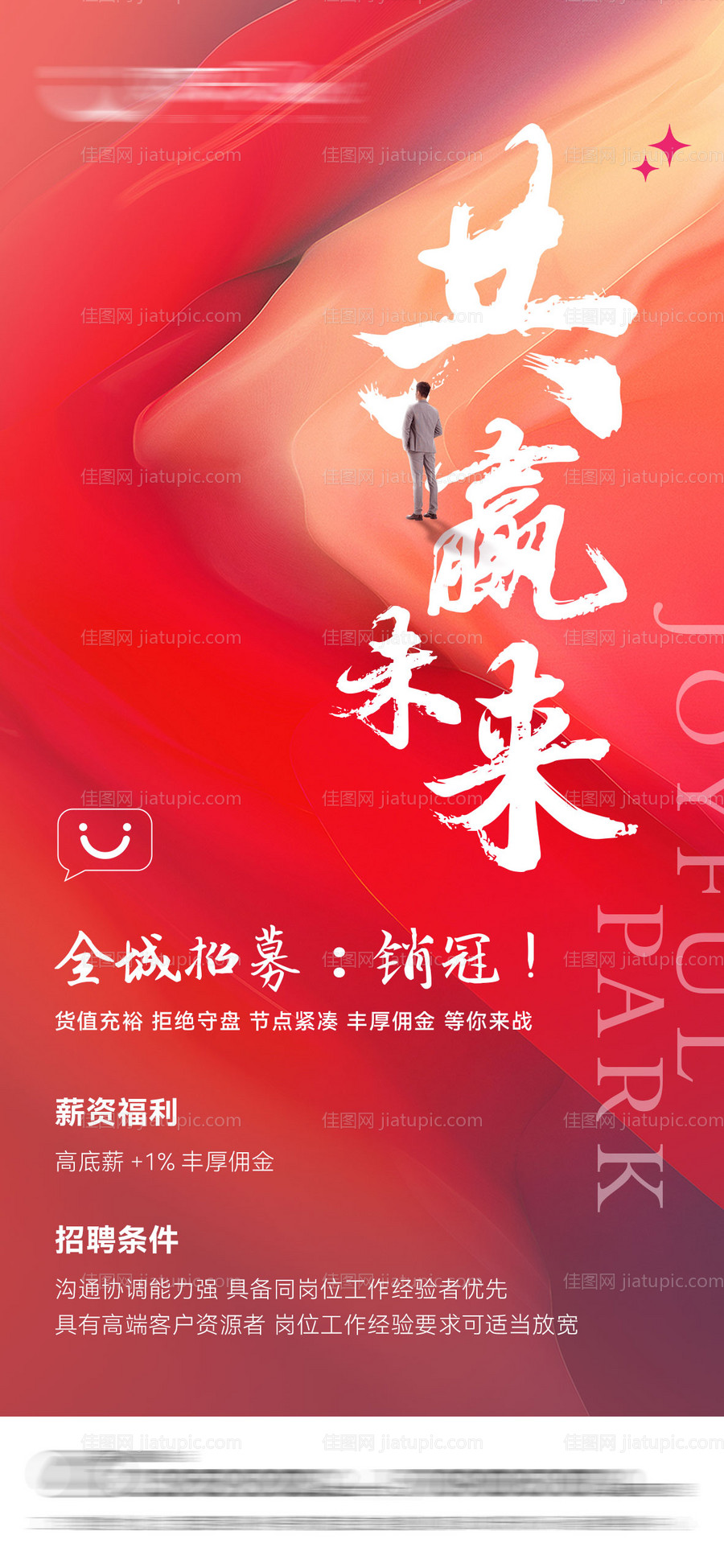 商业地产招聘海报-源文件