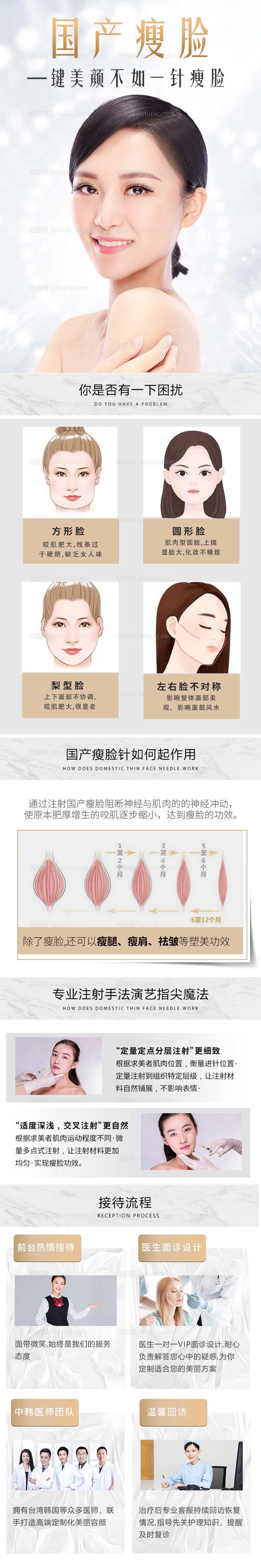 国产瘦脸针电商详情-源文件