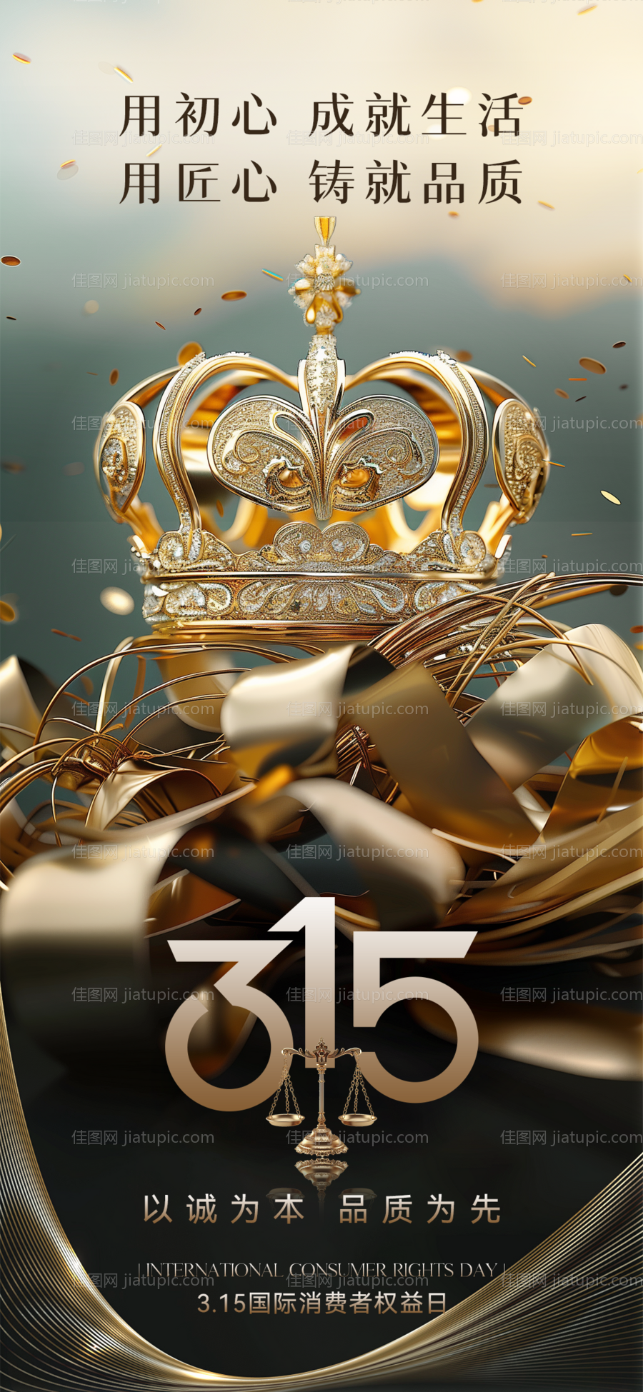 315国际消费者权益日海报-源文件