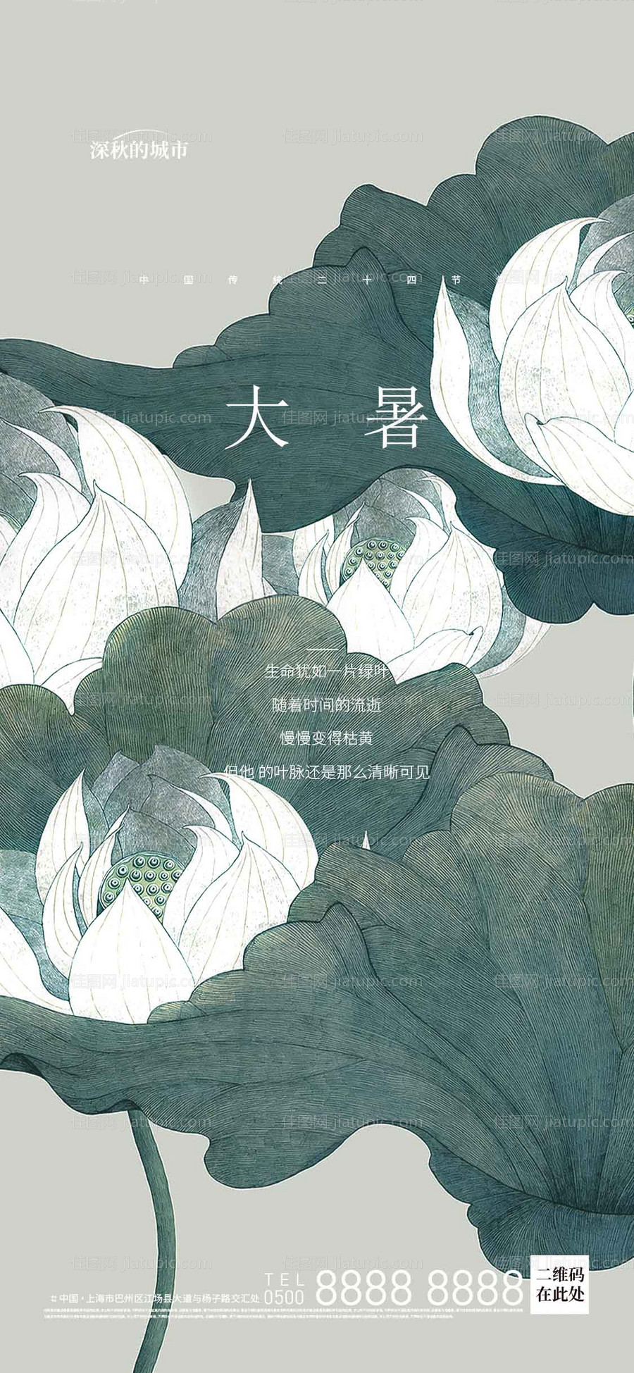 大暑节气微推-源文件