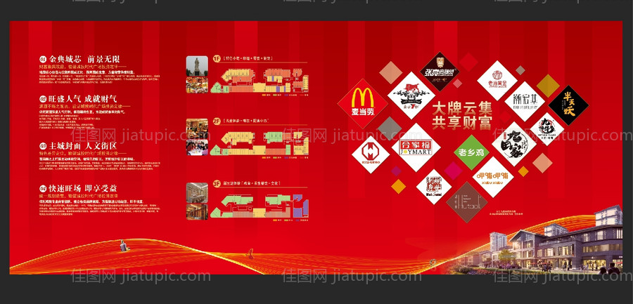 招商活动展板-源文件