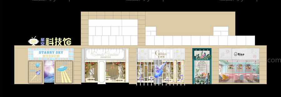 商业街包装设计-源文件