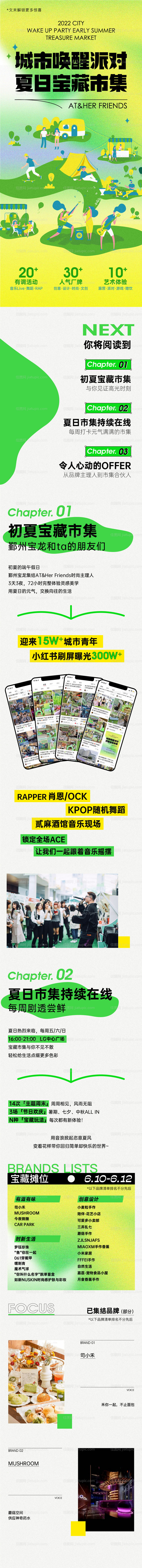 夏日潮流市集公众号长图-源文件