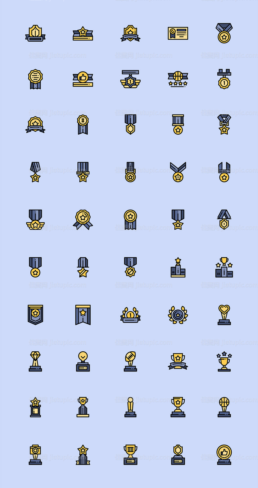 奖项元素图标-源文件