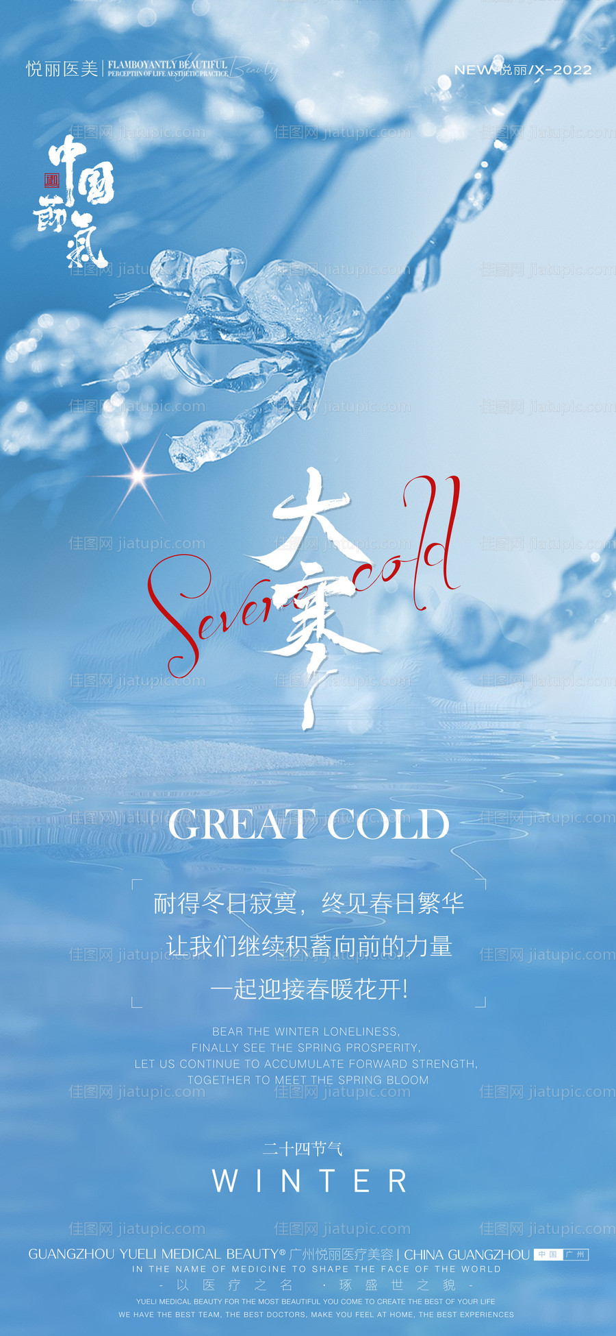 医美节气海报-源文件