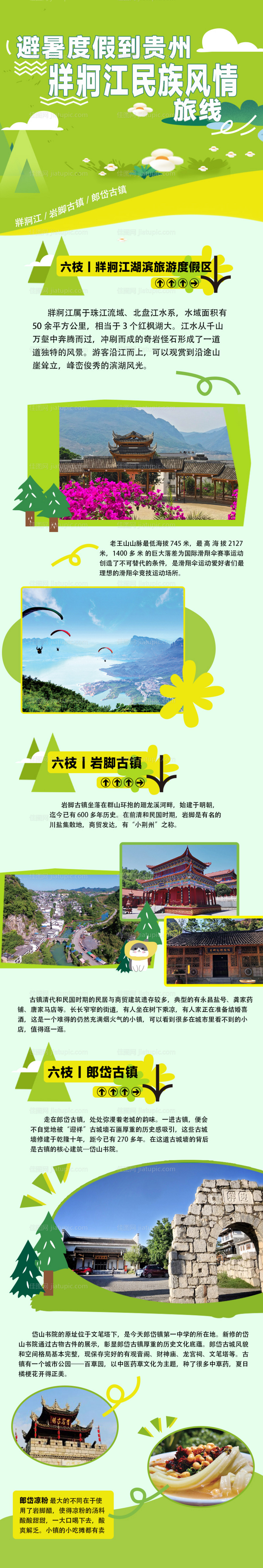 旅游攻略长图-源文件