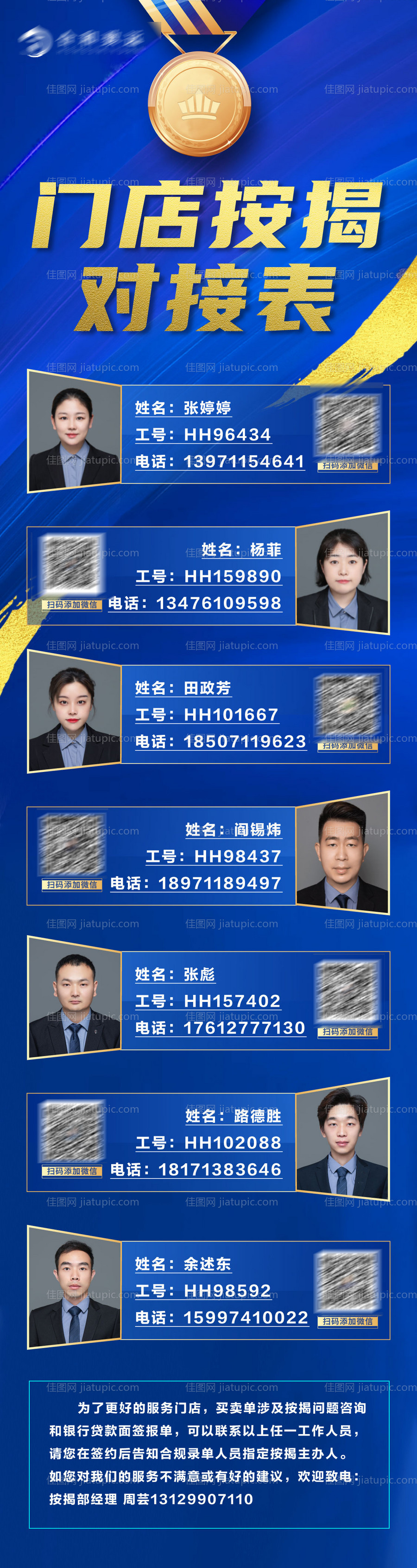 销售排行榜优秀员工海报-源文件