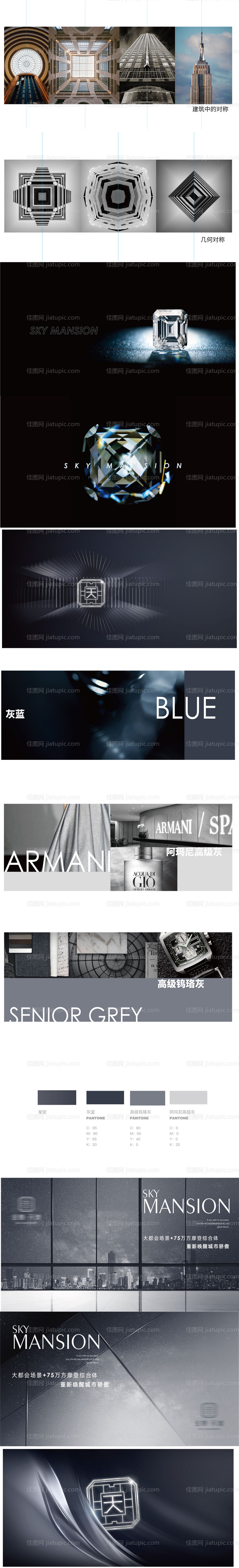 地产现代豪宅VI提报-源文件