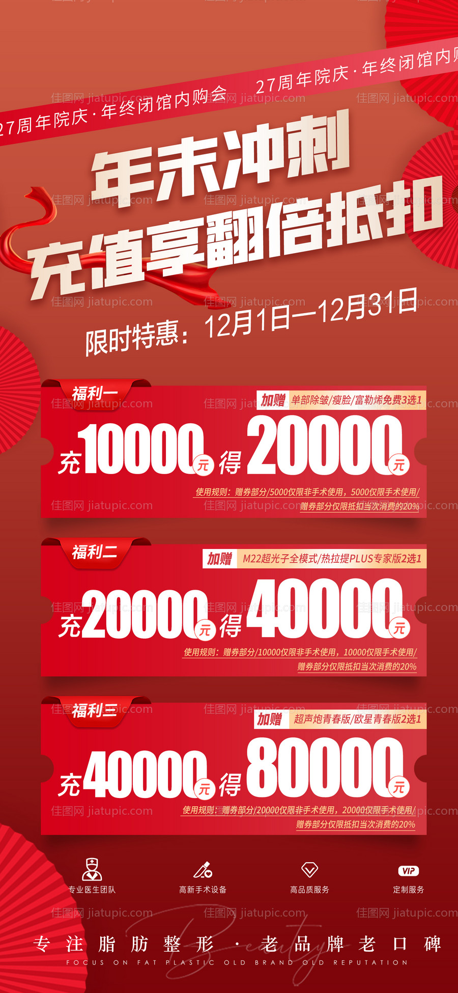 医美海年终冲刺海报-源文件