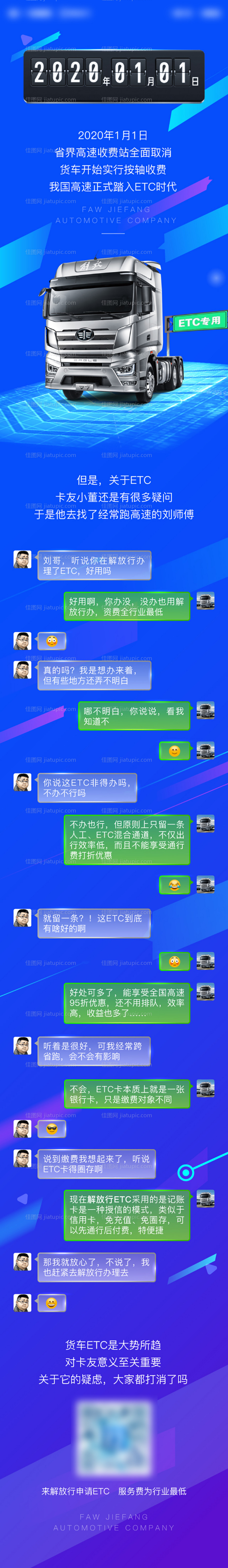 关于ETC还有哪些疑虑长图海报-源文件
