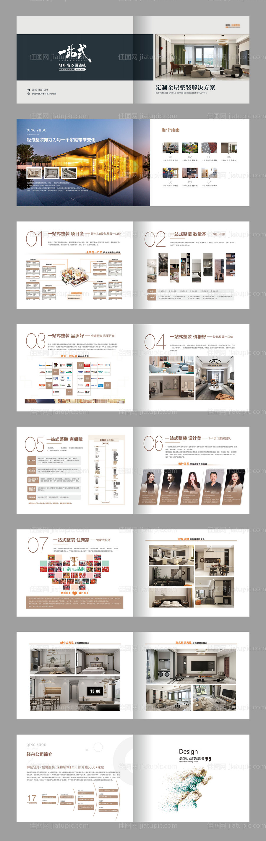 地产装修画册-源文件