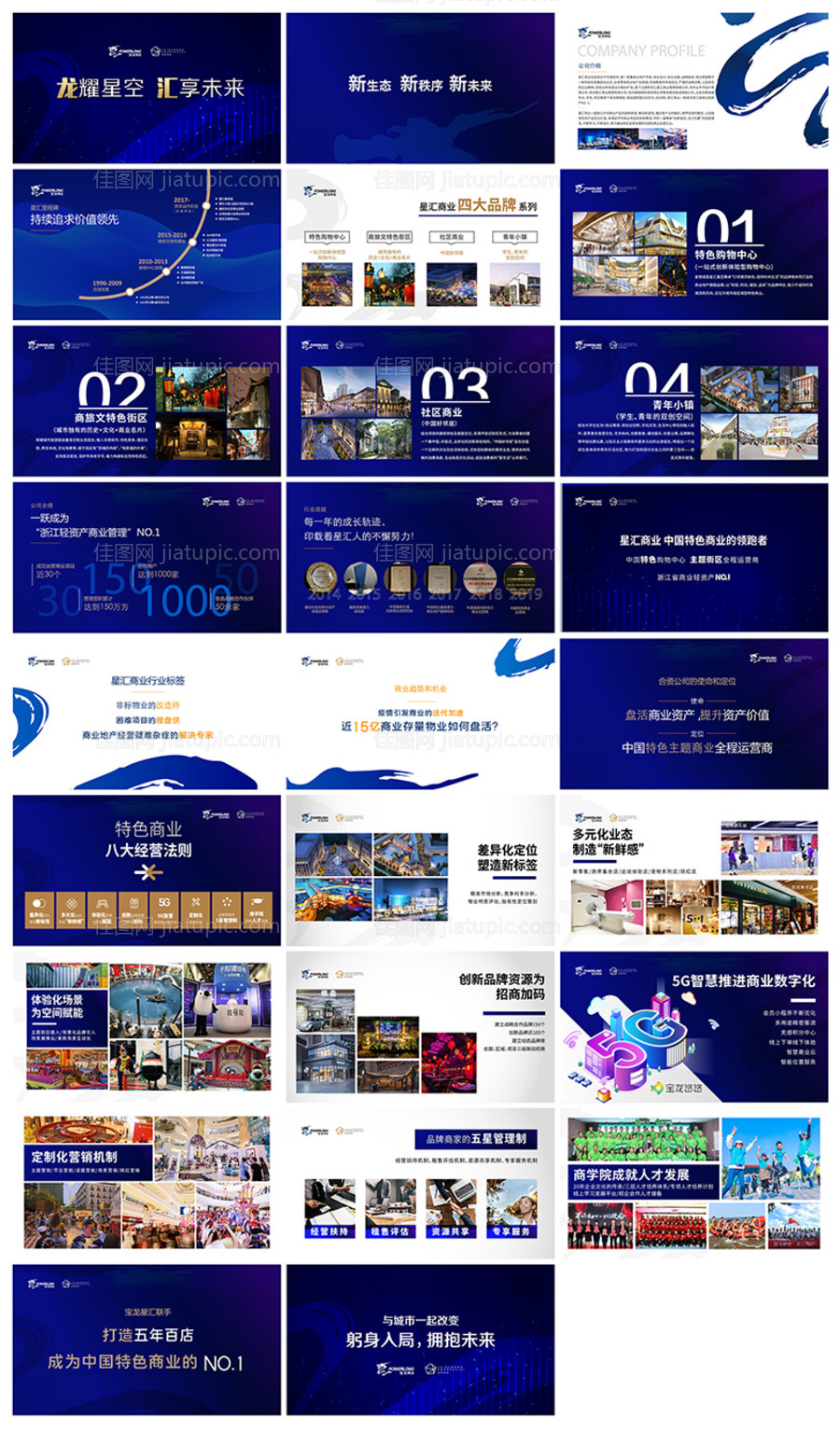 商业管理企业合作宣传推广ppt-源文件