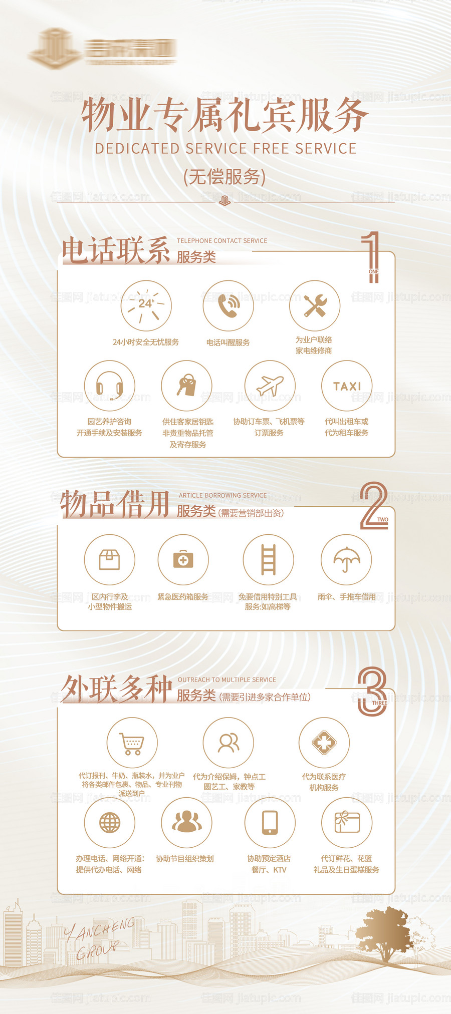 物业服务展架-源文件