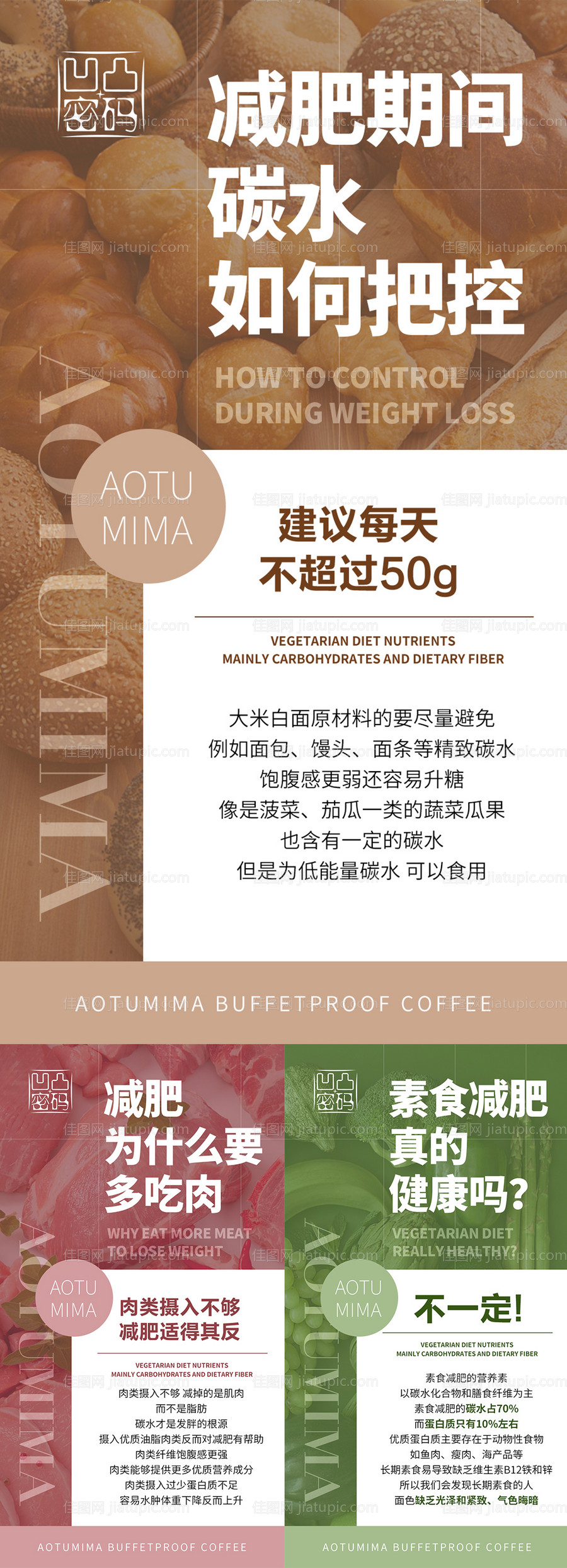 微商减肥产品减肥知识小科普生酮减肥-源文件